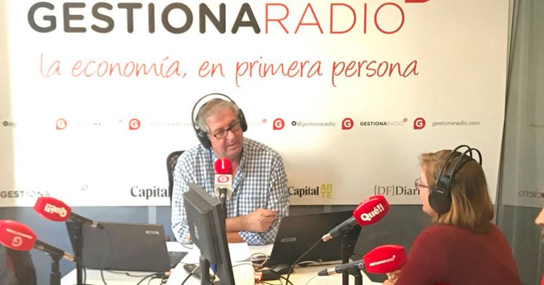 Entrevista en directo en Gestiona Radio. Aurora Lassaletta